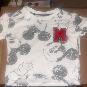 Mickey mouse toddler short set